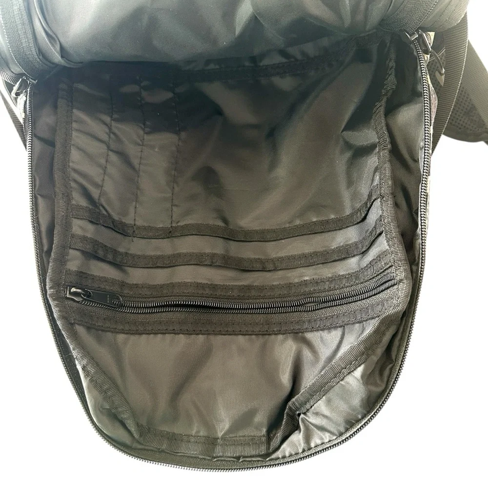 Crooks and Castles Branded Woodland Style Camo Backpack